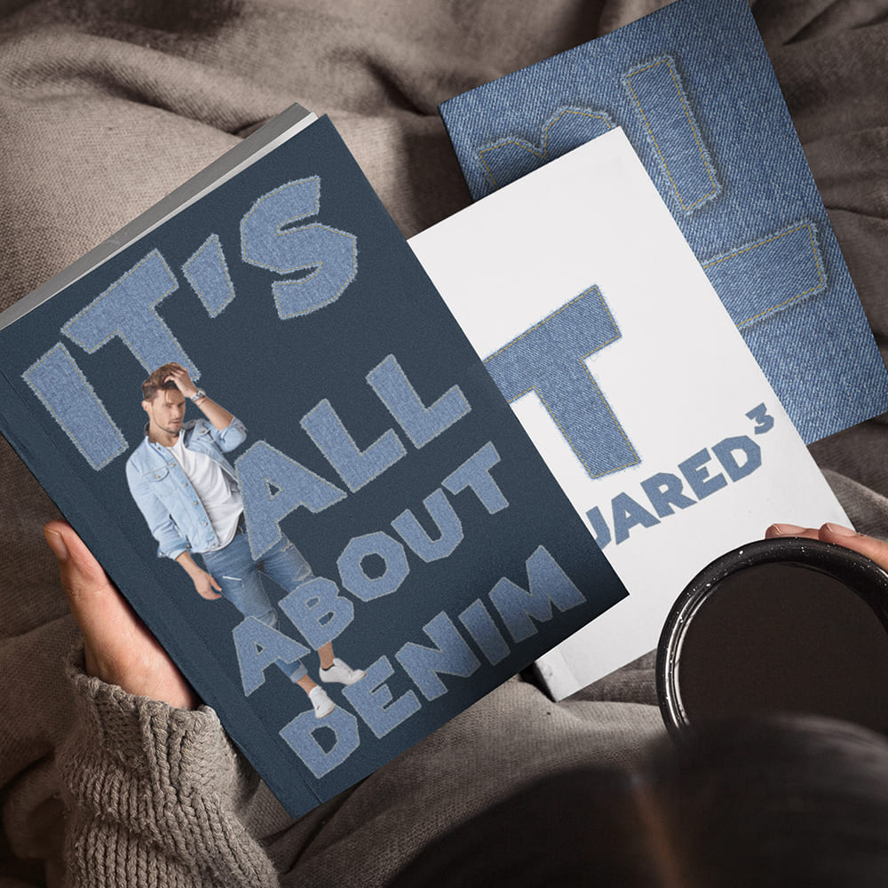 Blue Denim Font