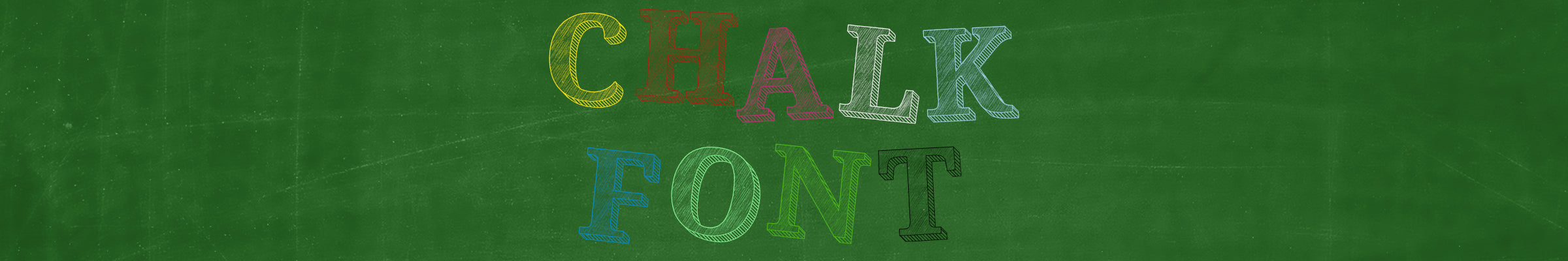 Logo of Chalk Font