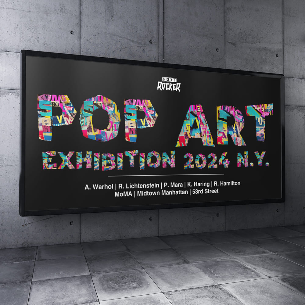 Pop Art Font