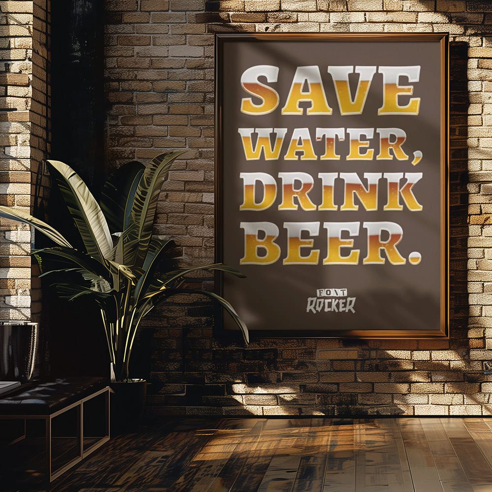 Beer Font - Fontrocker