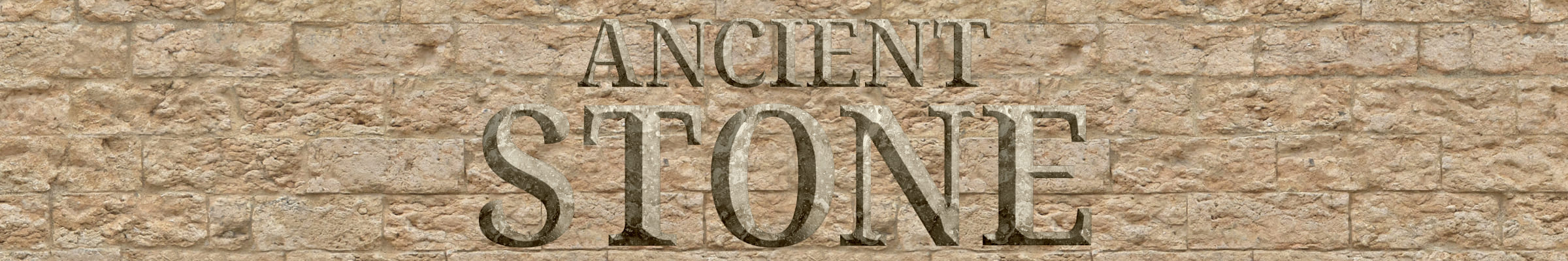 Logo of Ancient Stone Font