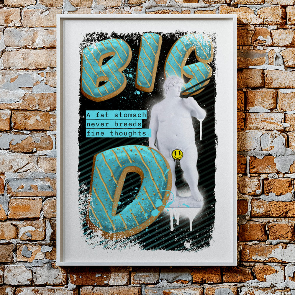 Blue Donuts Font