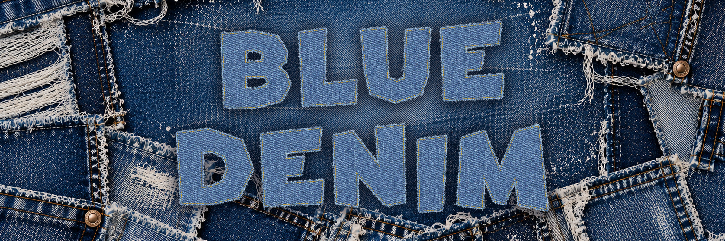 Logo of Blue Denim Font