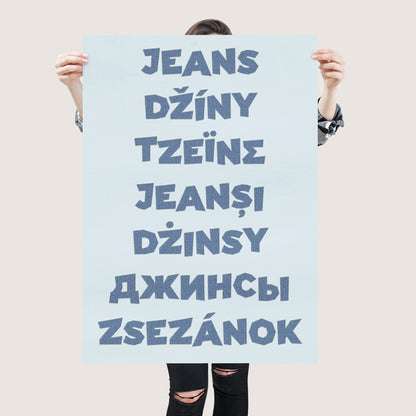 Blue Denim Font