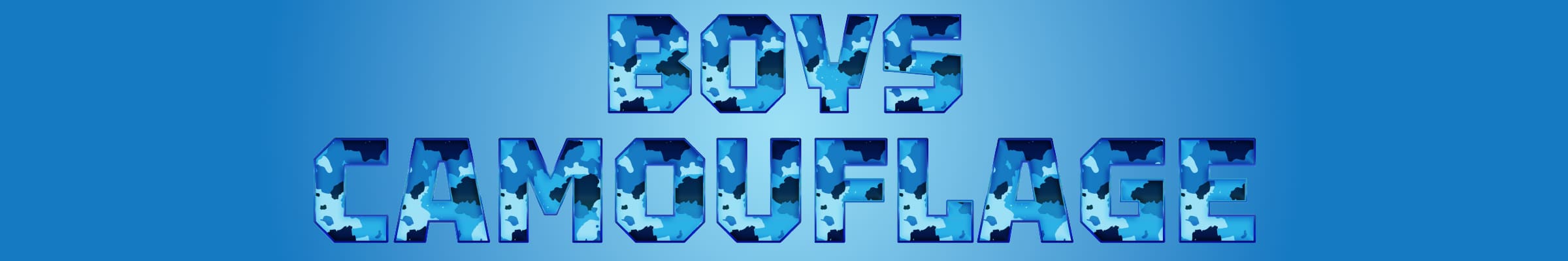 Logo of Boys Camouflage Font