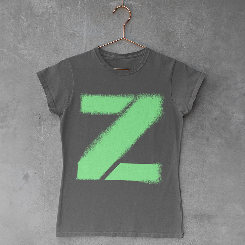 College Stencil Spray Paint Font
