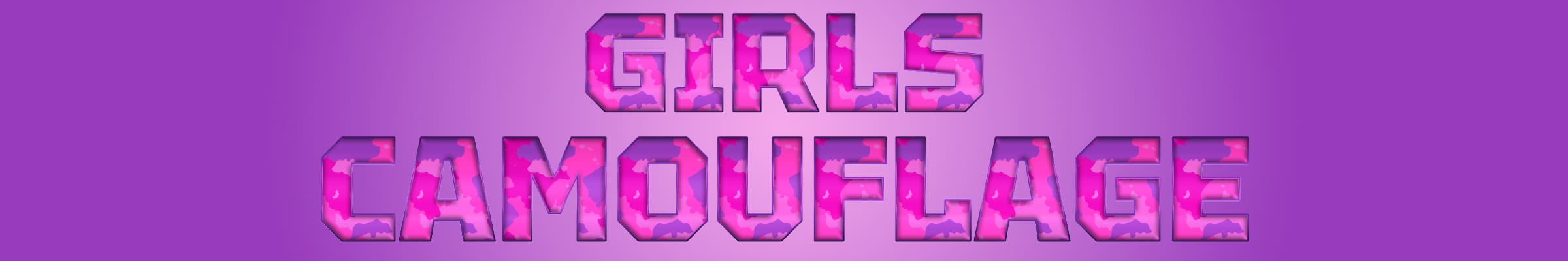 Logo of Girls Camouflage Font