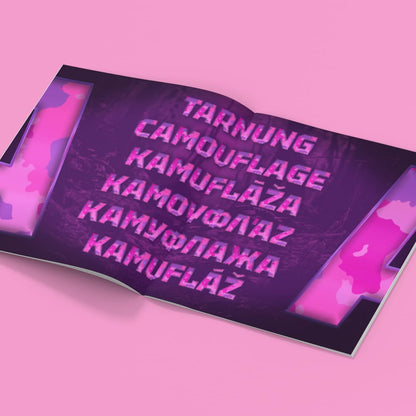 Girls Camouflage Font