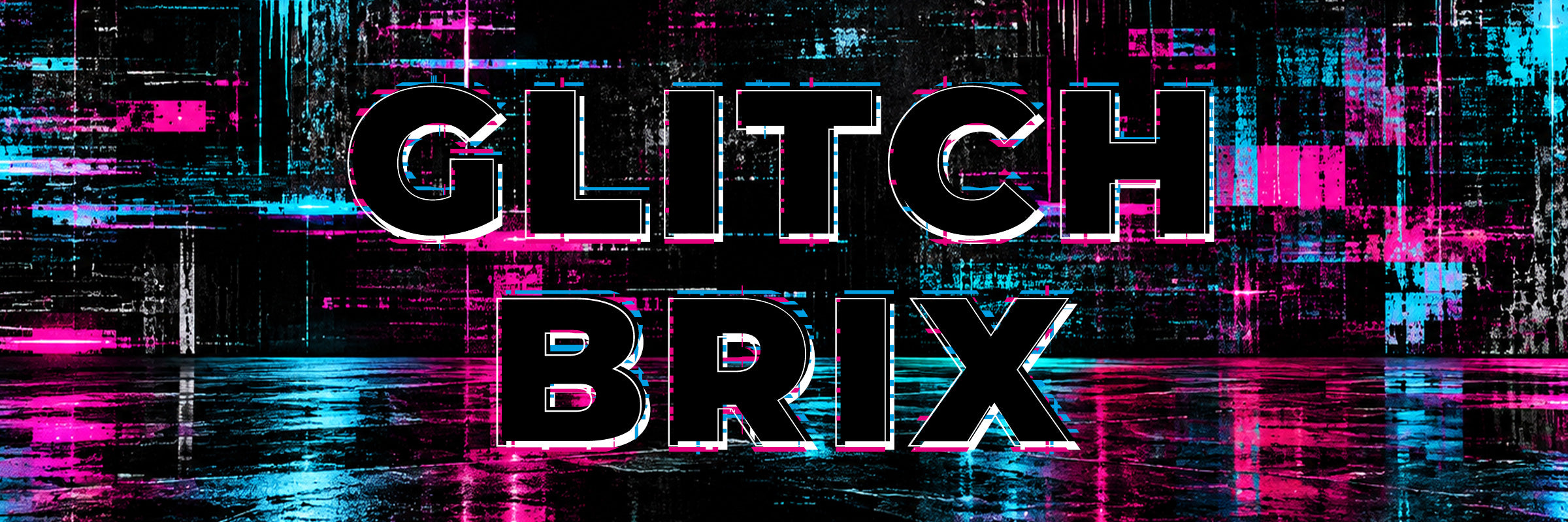 Logo of Glitch Brix Font
