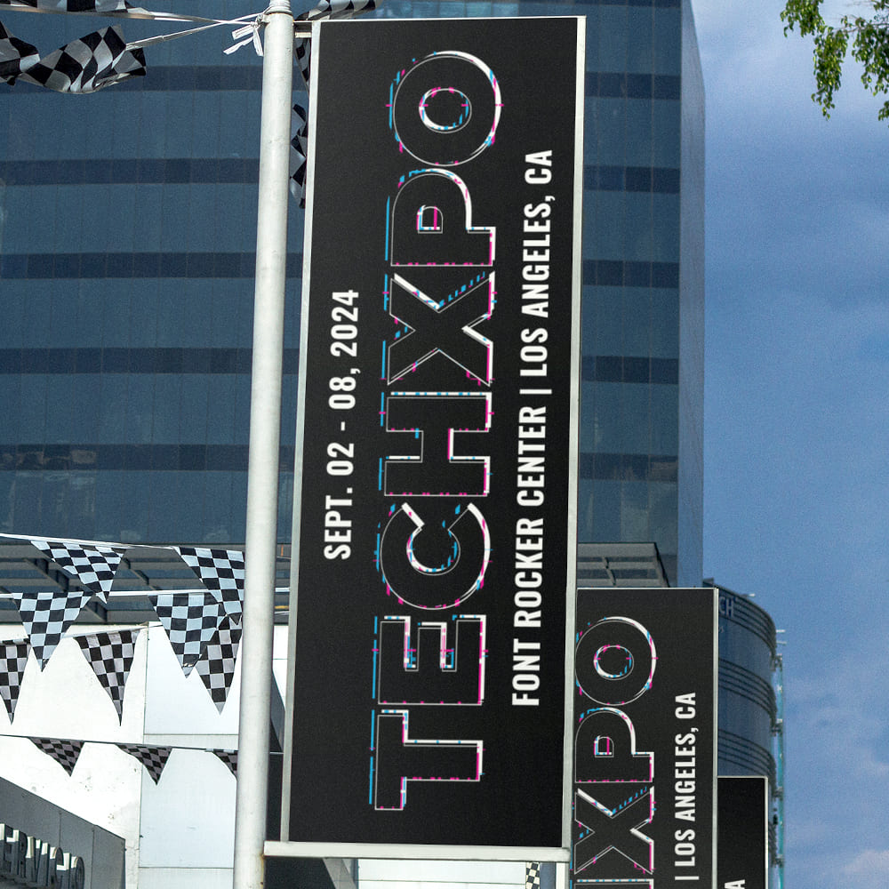 Glitch Brix Font