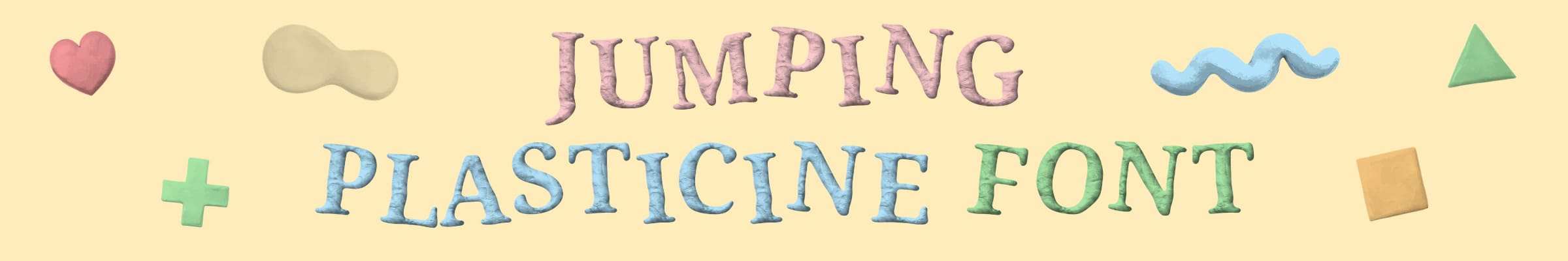 Logo of Jumping Plasticine Font