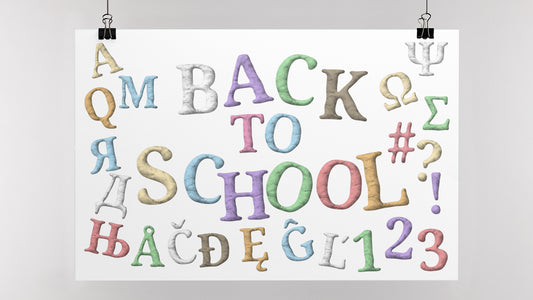 Jumping Plasticine Font