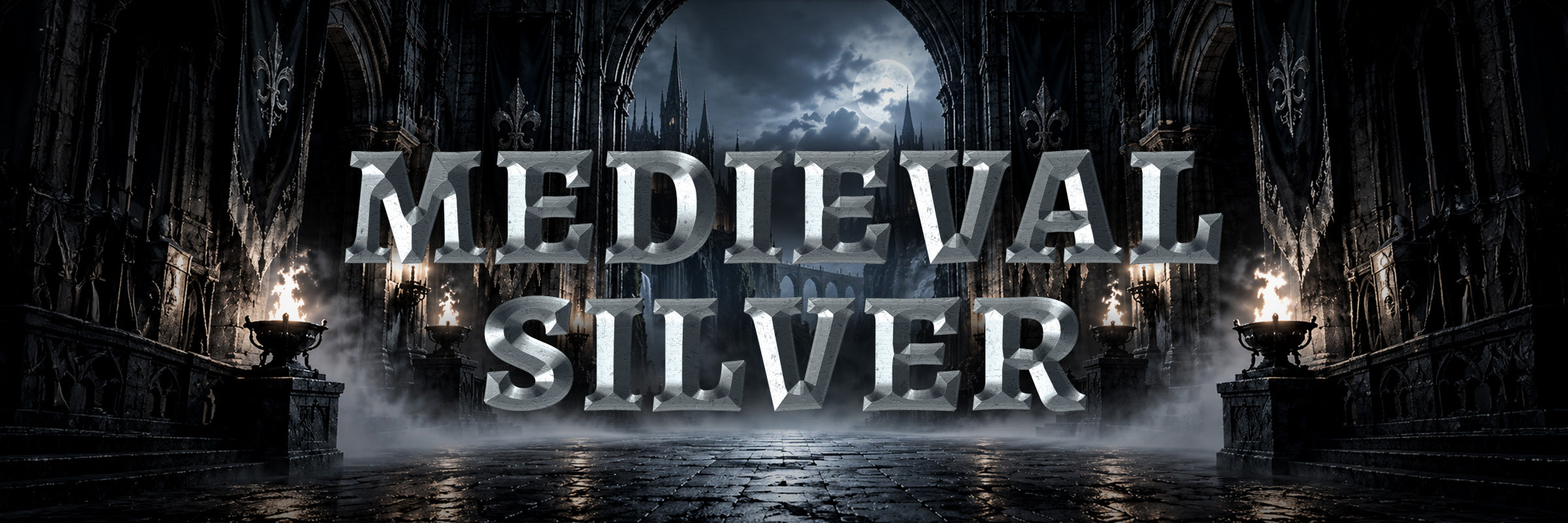 Logo of Medieval Silver Font