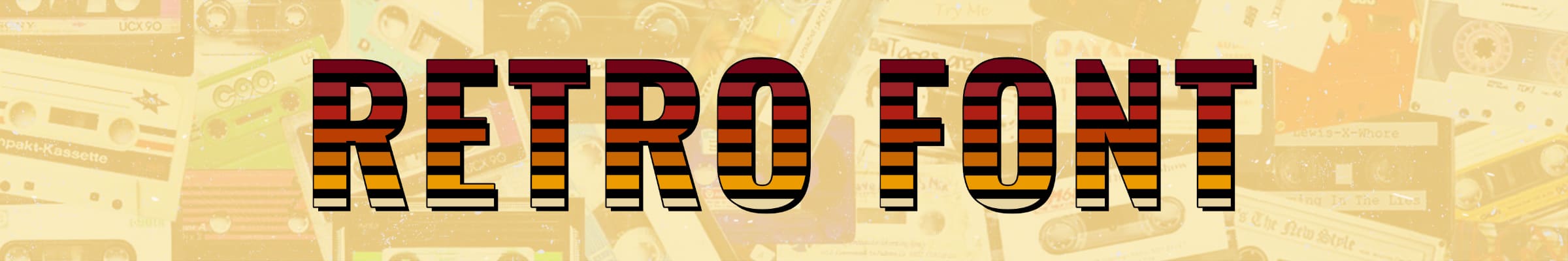 Logo of Retro Font