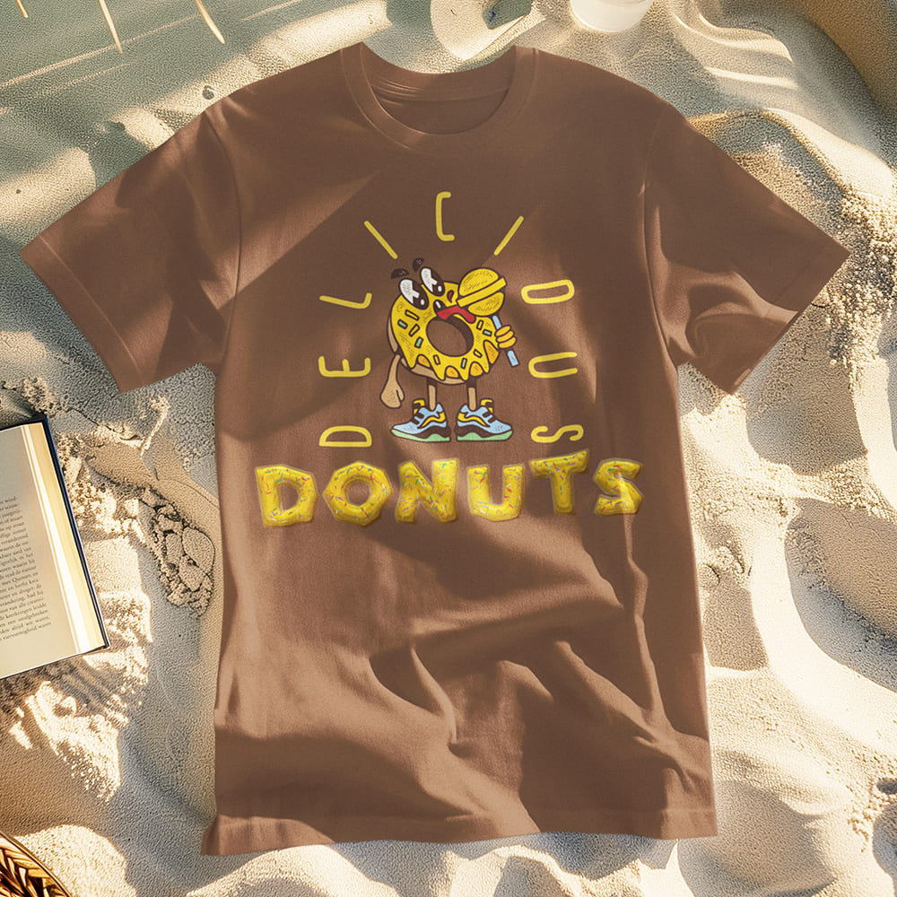 Yellow Donuts Font