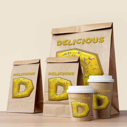 Yellow Donuts Font